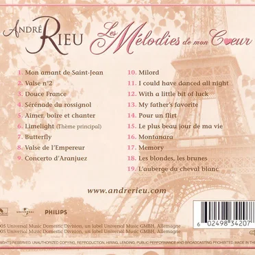 Les Mélodies de mon cœur