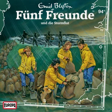 Fünf Freunde, Episode 94: und die Sturmflut by Enid Blyton - album cover