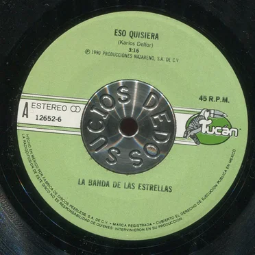Eso quisiera / Nunca by La Banda de las Estrellas - album cover