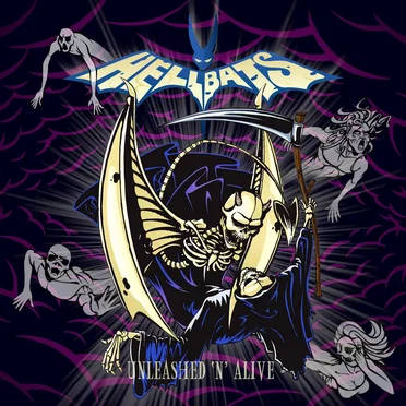 Unleashed 'n' Alive by Hellbats - album cover