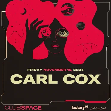 Carl Cox at Club Space, Miami, Nov 15, 2024