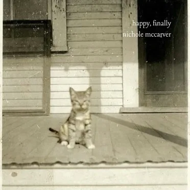 happy, finally by Nichole McCarver - album cover