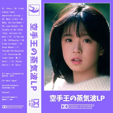 空手王の蒸気波LP