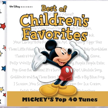 Best of Children’s Favorites: Mickey’s Top 40 Tunes by Various Artists - album cover