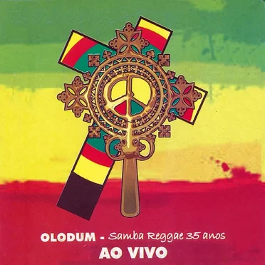 Samba reggae 35 anos (ao vivo) by Olodum - album cover