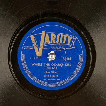 Where the Ozarks Kiss the Sky / Colorado Trail by Bob Miller - album cover