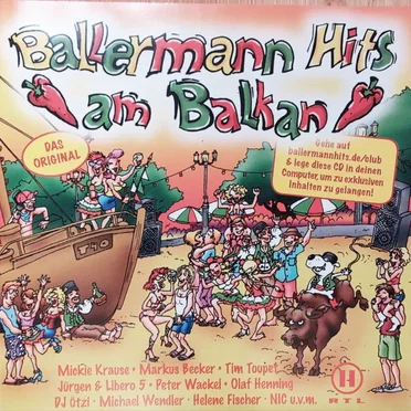 Ballermann Hits am Balkan by Various Artists - album cover