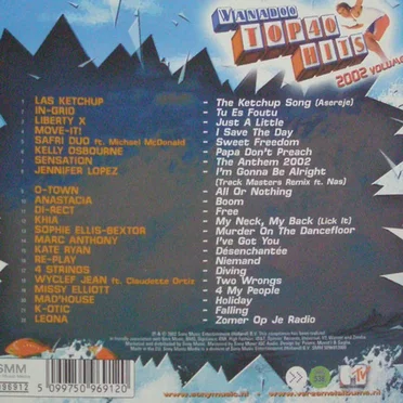 Wanadoo Top 40 Hit 2002 Volume 3 by Various Artists - album cover