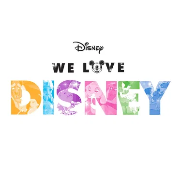 We Love Disney by Various Artists - album cover