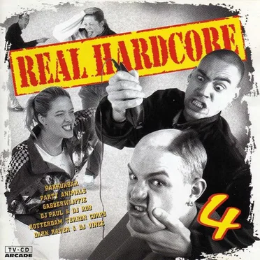 Real Hardcore 4 by Various Artists - album cover