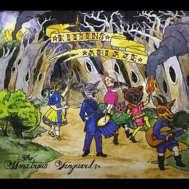 The Monstrous Vanguard by Kittens Ablaze - album cover