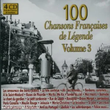 100 Chansons françaises de légende, Volume 3 by Various Artists - album cover
