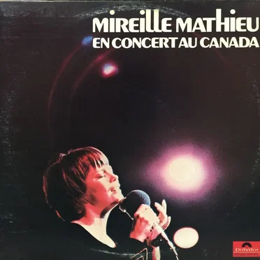 Mireille Mathieu en concert au Canada