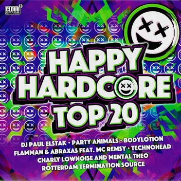 Happy Hardcore Top 20 by Various Artists - album cover