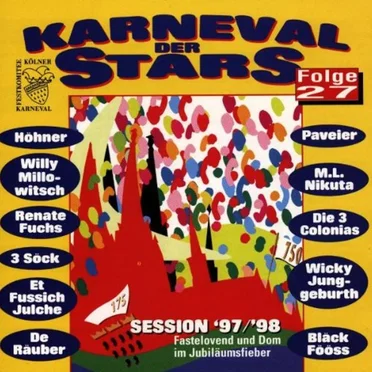 Karneval der Stars, Folge 27: Session ’97/’98 by Various Artists - album cover