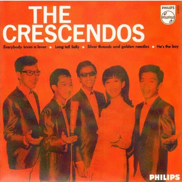 Everybody Loves A Lover by The Crescendos - album cover