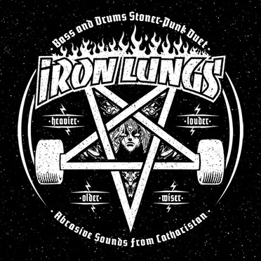 Heavier, Louder, Older, Wiser by Iron Lungs - album cover