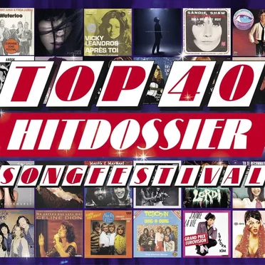 Top 40 Hitdossier Songfestival by Various Artists - album cover