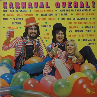 Karnaval overal by Various Artists - album cover