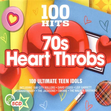 100 Hits: 70’s Heart Throbs by Various Artists - album cover