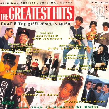 The Greatest Hits '92 - Vol. 1 by Various Artists - album cover