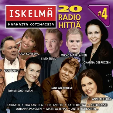 Iskelmä #4: 20 radiohittiä by Various Artists - album cover