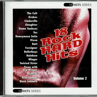 18 Rock Hard Hits, Volume 2 by Various Artists - album cover