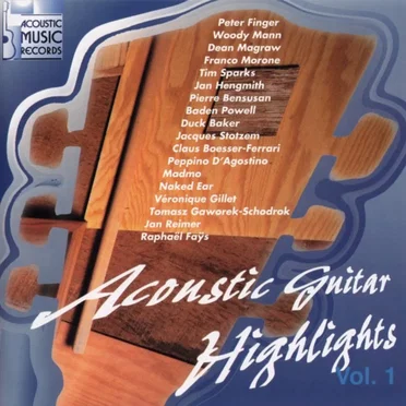 Acoustic Guitar Highlights, Volume 1 by Various Artists - album cover