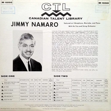 Featured on Vibraphone, Marimba, and Piano With His Trio and String Orchestra