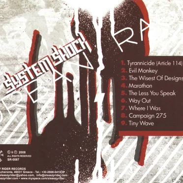 Urban Rage by System Shock - album cover
