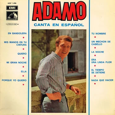 Adamo canta en español