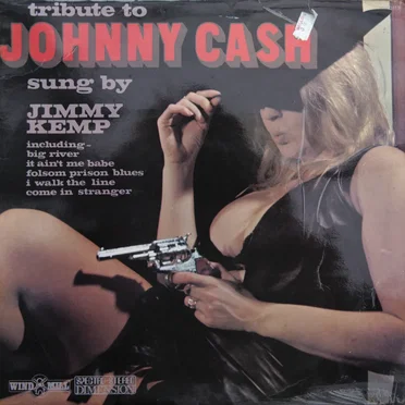 A Tribute to Johnny Cash by Jimmy Kemp - album cover