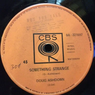 Something Strange / 5D by Doug Ashdown - album cover