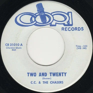 Two And Twenty / Hey, Put The Clock Back On The Wall by C.C. & The Chasers - album cover