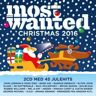 Most Wanted Christmas 2016 by Various Artists - album cover