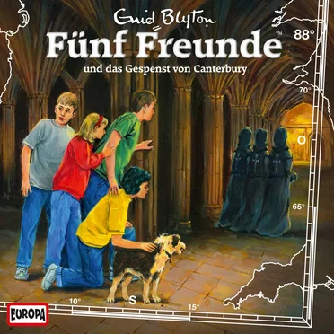 Fünf Freunde, Episode 88: und das Gespenst von Canterbury by Enid Blyton - album cover