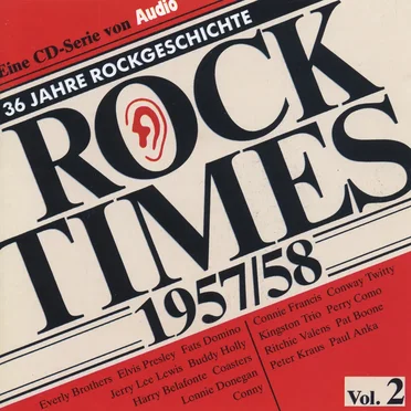 Rock Times, Volume 2: 1957–1958 by Various Artists - album cover