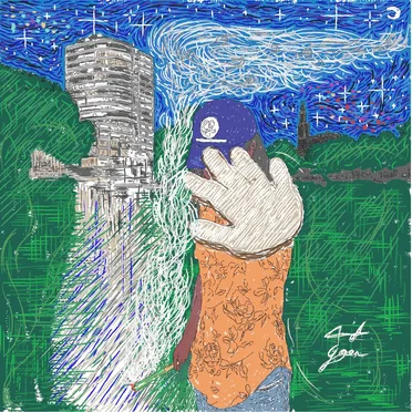 purple flowers EP by 4dGON - album cover