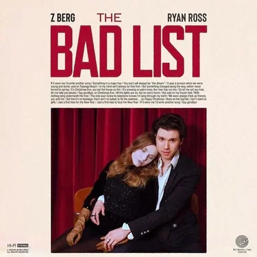 The Bad List by Z Berg - album cover