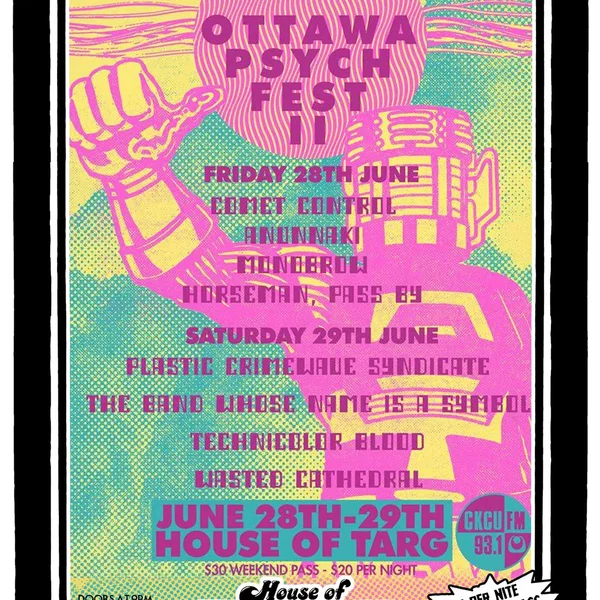PCWSyndicate Live at Ottawa Psych Fest II, House of Targ 6/29/19