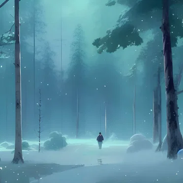 Never Ending Winter by Cyberlich - album cover