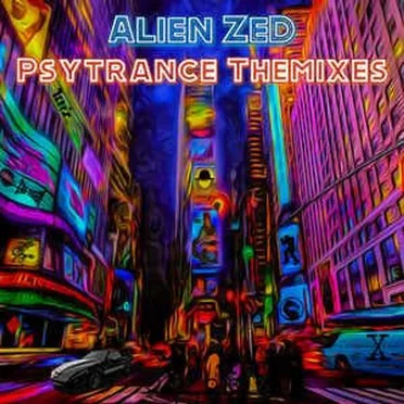 Psytrance Themixes by Alien Zed - album cover