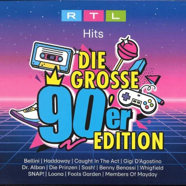RTL Hits: Die grosse 90er Edition by Various Artists - album cover