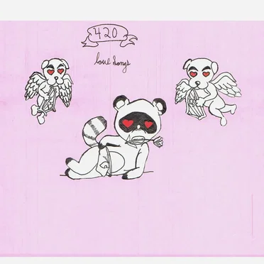 420 love songs (third 40) by Twitter - album cover