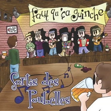 Sortis des poubelles