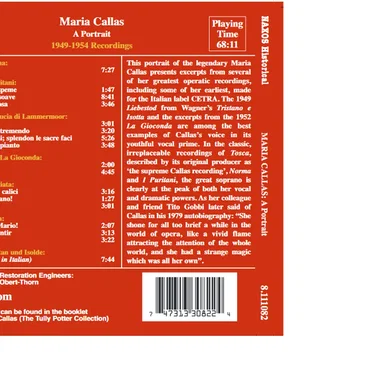 Maria Callas: A Portrait