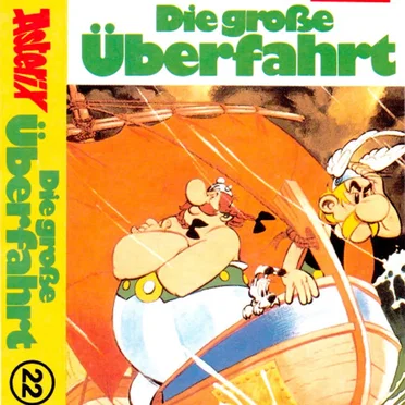 Asterix 22: Die große Überfahrt by René Goscinny - album cover