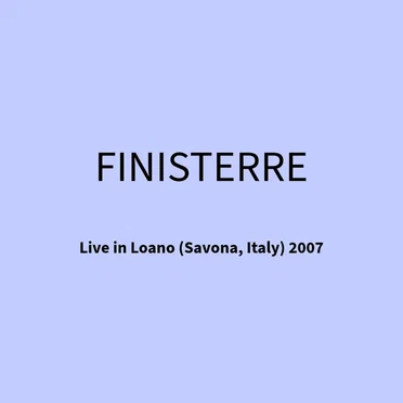 Live in Loano (Savona, Italy), 2007