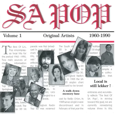 The Best of S.A. Pop (1960–1990), Volume 1 by Various Artists - album cover