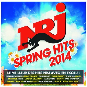 NRJ Spring Hits 2014 by Various Artists - album cover